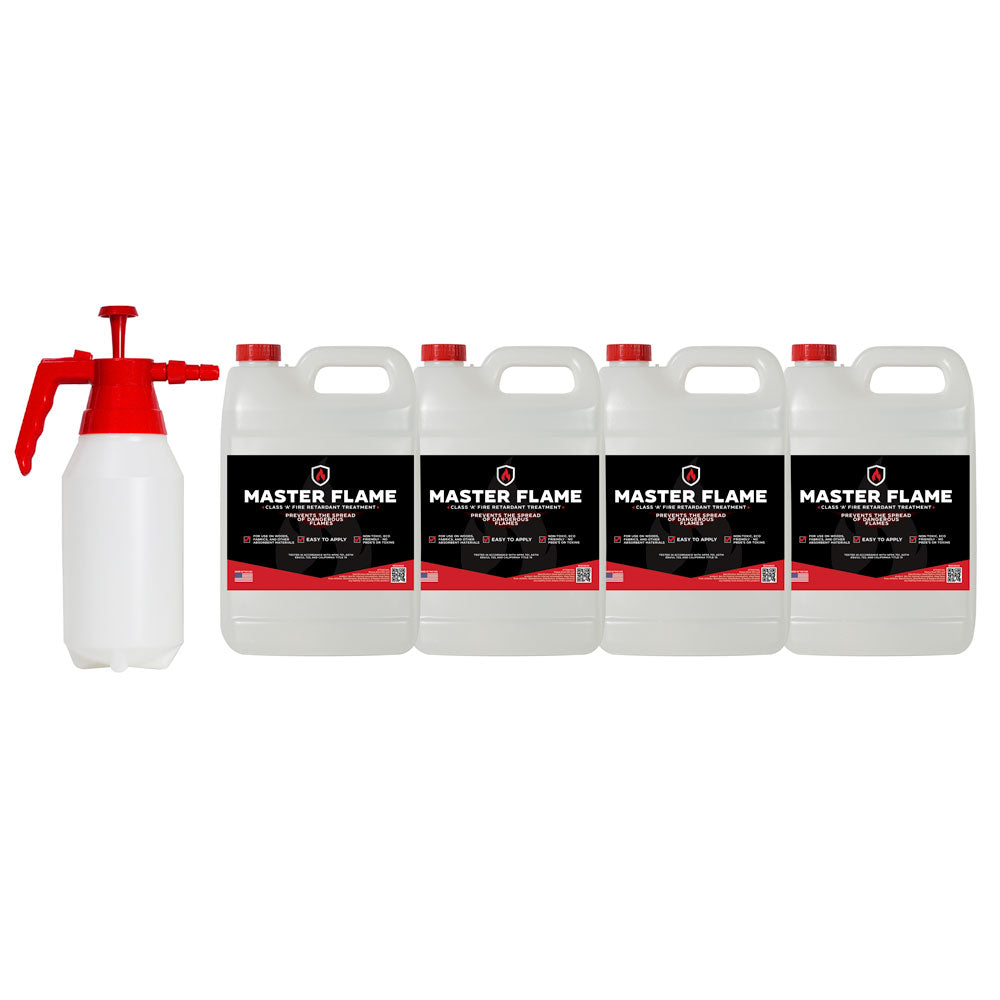 Master Flame - 4 Gallon Case + Pump Sprayer Kit